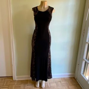 Black evening dress